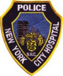 NEW YORK CITY HOSPITAL POLICE Shoulder Patch